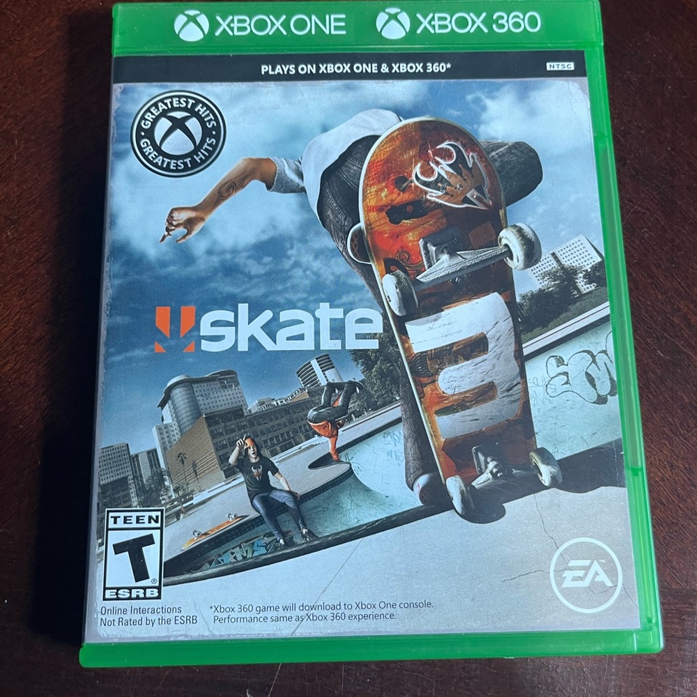 Skate 3 Xbox 360 Xbox One